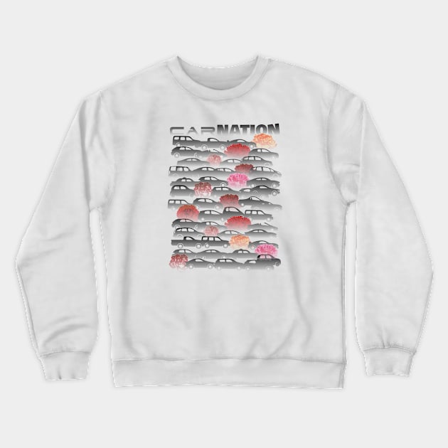 Carnation Crewneck Sweatshirt by at1102Studio